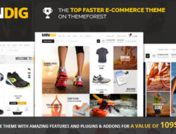 Mindig: a Flat & Multipurpose Ecommerce Theme