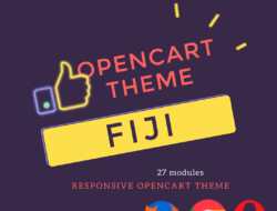 Fiji — многомодульный шаблон 5в1 Opencart (pageSpeed 96\100) 1.9.0