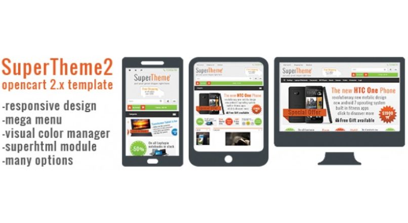 SuperTheme 2 — Opencart 2.x template v1.5.2