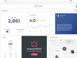 Elisyam — Web App & Admin Dashboard Template