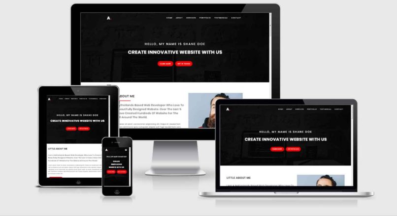 Alo — Personal Portfolio HTML Template