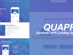 QUAPP — система управления лендингом мобильного приложения