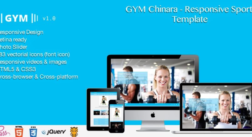 Gym Chinara — Responsive Sport HTML Template