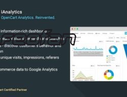 iAnalytics v3.3.2 — модуль аналитики для OpenCart
