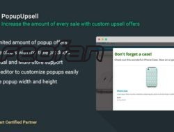 PopupUpsell 3.3.8 — увеличение суммы каждой продажи OpenCart