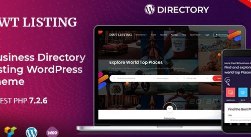 DWT Listing — Directory & Listing WordPress Theme v 3.0.4