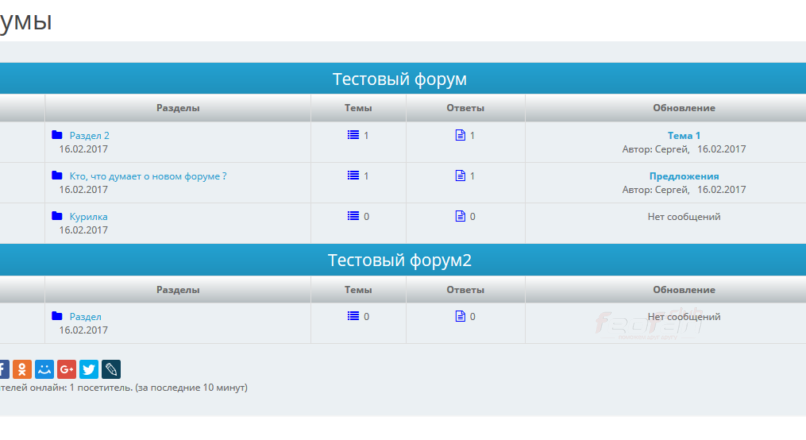 Форум для ocStore 2.3 1.0