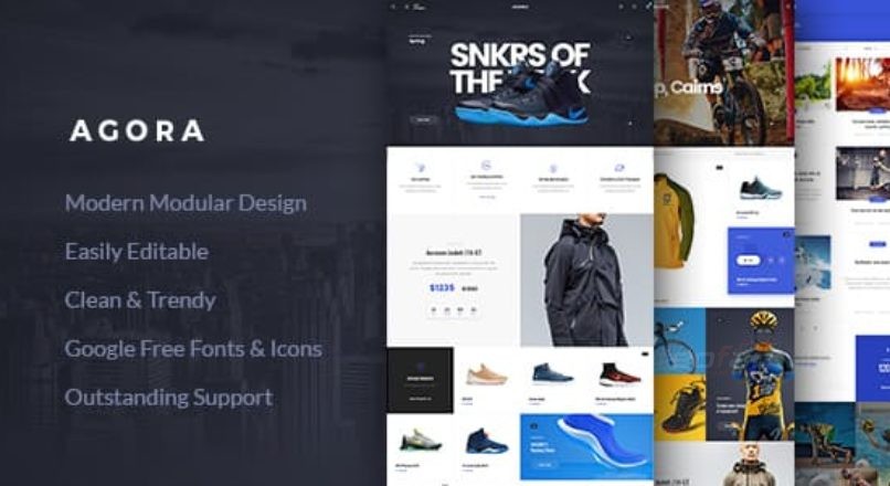 Agora — AJAX WooCommerce Theme