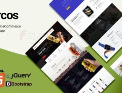 Enercos — Single Product eCommerce HTML5 Template