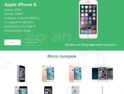 Landing Page для товара(ов) с ЧПУ
