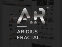 Адаптивный, многомодульный шаблон Aridius Fractal key