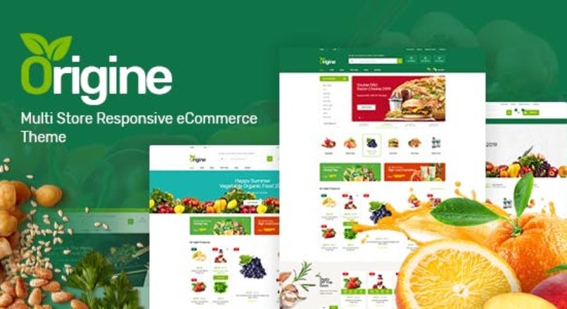 Origine — Organic Opencart Theme