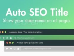 Auto SEO Title — Store name on all pages (OC3.0x)