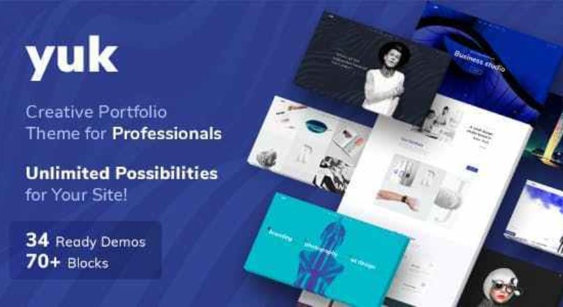 Portfolio/Agency YUK — Portfolio WordPress Portfolio