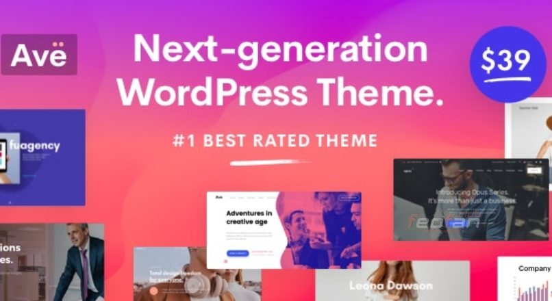 Ave 1.6 – Responsive Multi-Purpose WordPress Theme NULLED