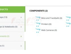 Category expand with icon — category menu
