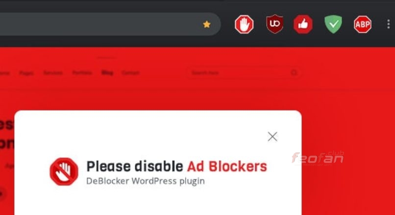 Anti AdBlock Detector for WordPress