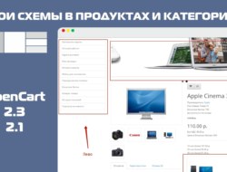 Свои схемы в продуктах и категориях / Schemes in products and categories v1.0.0