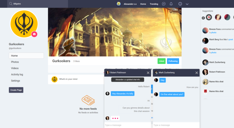 Breeze — Giant Social Network Platform 8.1 Andrei Grigoriev 20045878