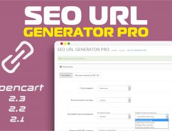 SEO URL Generator PRO для OpenCart 2x v. 1.1.8 Key
