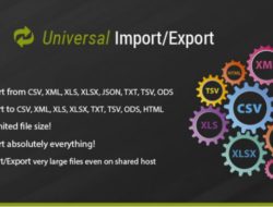 Universal Import/Export Pro v_3.1.0 nulled VIP
