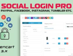 Social Login PRO (PayPal, Facebook, Instagram, Tumbler etc.) v7.0.6 Null
