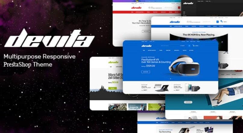 Devita — Многоцелевая отзывчивая тема Opencart