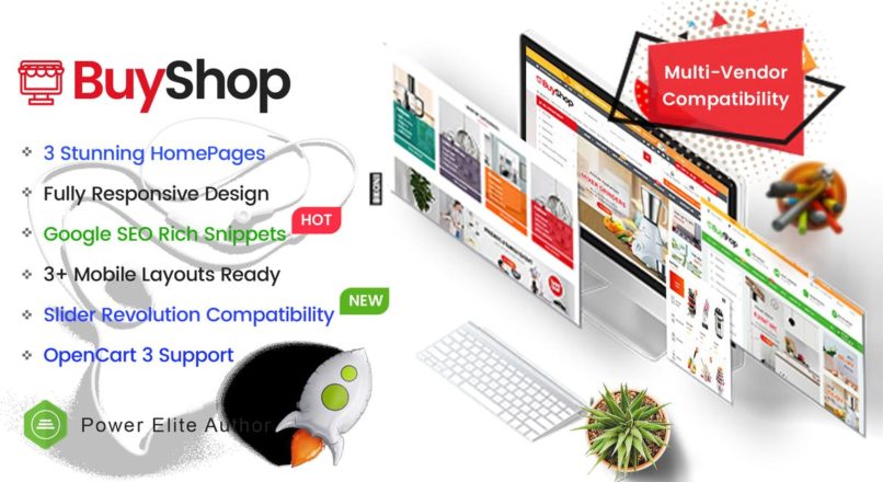BuyShop — Responsive & Multipurpose OpenCart 3 Theme with Mobile-Specific Layouts