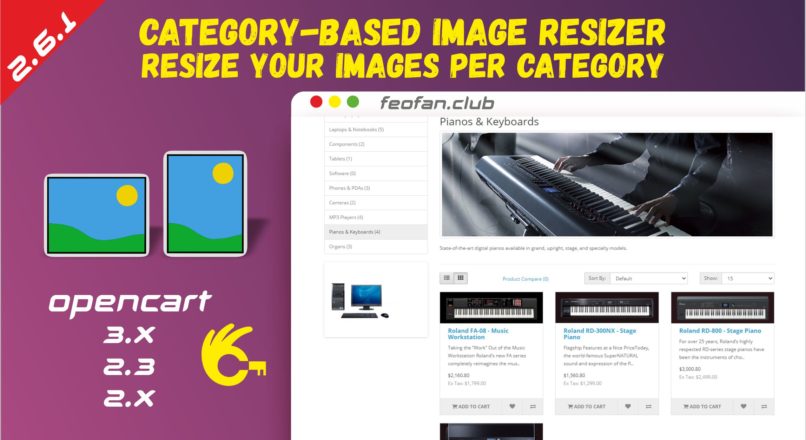 Category-Based Image Resizer — Resize your images per category
