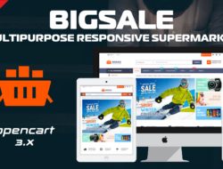 BigSale The Multipurpose Responsive SuperMarket Opencart 3 Theme With 3 Mobile Layouts