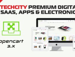 TechCity Premium Digital, SaaS, Apps & Electronics Opencart 3 Theme