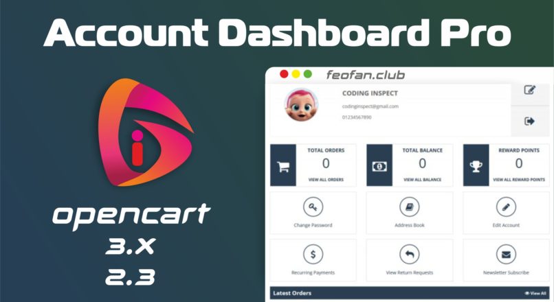 Account Dashboard Pro