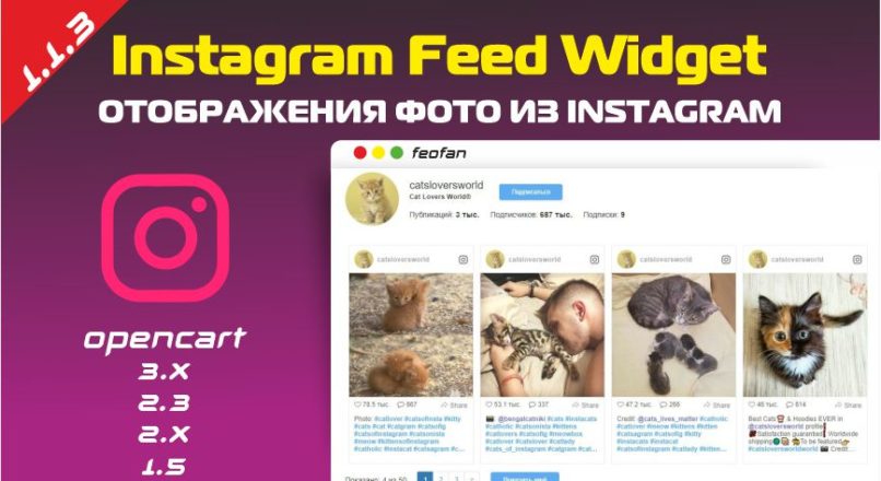 Instagram Feed Widget v1.1.3 null
