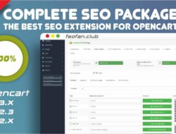 Complete SEO Package the best seo extension for opencart v.5.3.0 Key