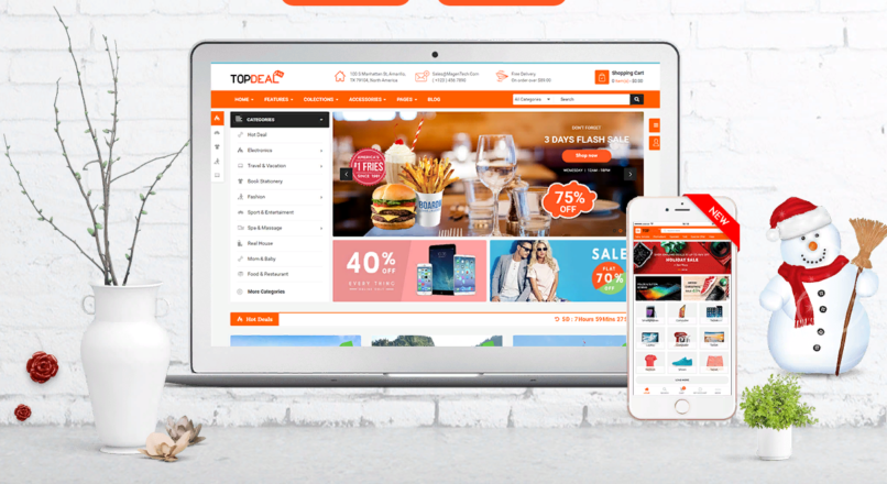 TopDeal MarketPlace | Multi Vendor Responsive Theme with Mobile-Specific Layouts v.1.0.7
