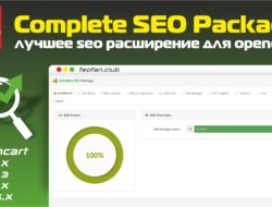 Complete SEO Package the best seo extension for opencart v.5.4.0 VIP