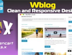 WBlog Clean and Responsive Design