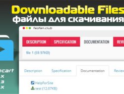 Downloadable Files — Файлы для скачивания