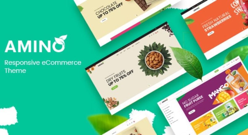 Amino Organic & Multipurpose OpenCart Theme
