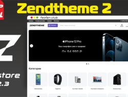 Zendtheme 2 адаптивный шаблон интернет магазина электроники v.3.1 VIP