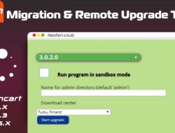 Opencart Migration & Remote Upgrade Tool v.6.4.7