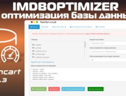 IMDBOptimizer (OC 2.3) Оптимизация базы данных v.1.4.1 KEY