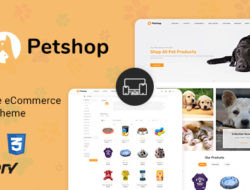 PetShop Responsive Food Pet Store OpenCart 3 Theme