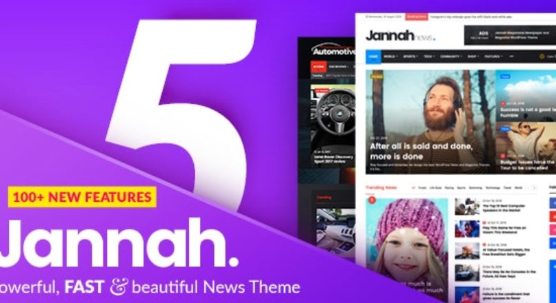 Jannah Newspaper Magazine News BuddyPress AMP v5.4.8 nulled