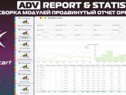 ADV Report & Statistics сборка модулей продвинутый отчет Opencart