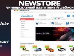 NewStore универсальный адаптивный шаблон v2.6.1 VIP