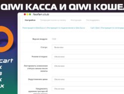 Qiwi Касса и Qiwi Кошелек — модуль оплаты v2.0.0