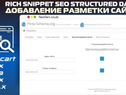 Rich Snippet SEO Structured Data (Добавление разметки сайта) v1.0.4 VIP