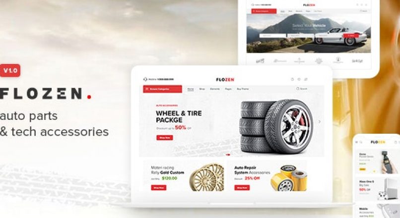 Flozen — WooCommerce AJAX WordPress RTL Theme