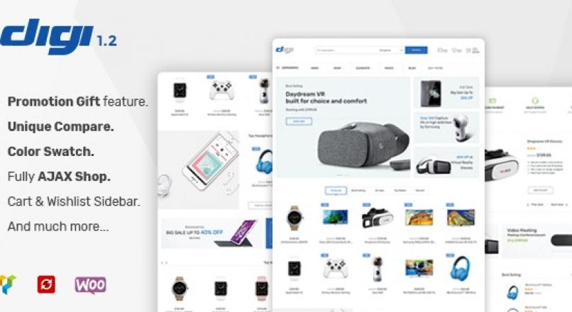Digi Electronics Store WooCommerce Theme v1.7.2